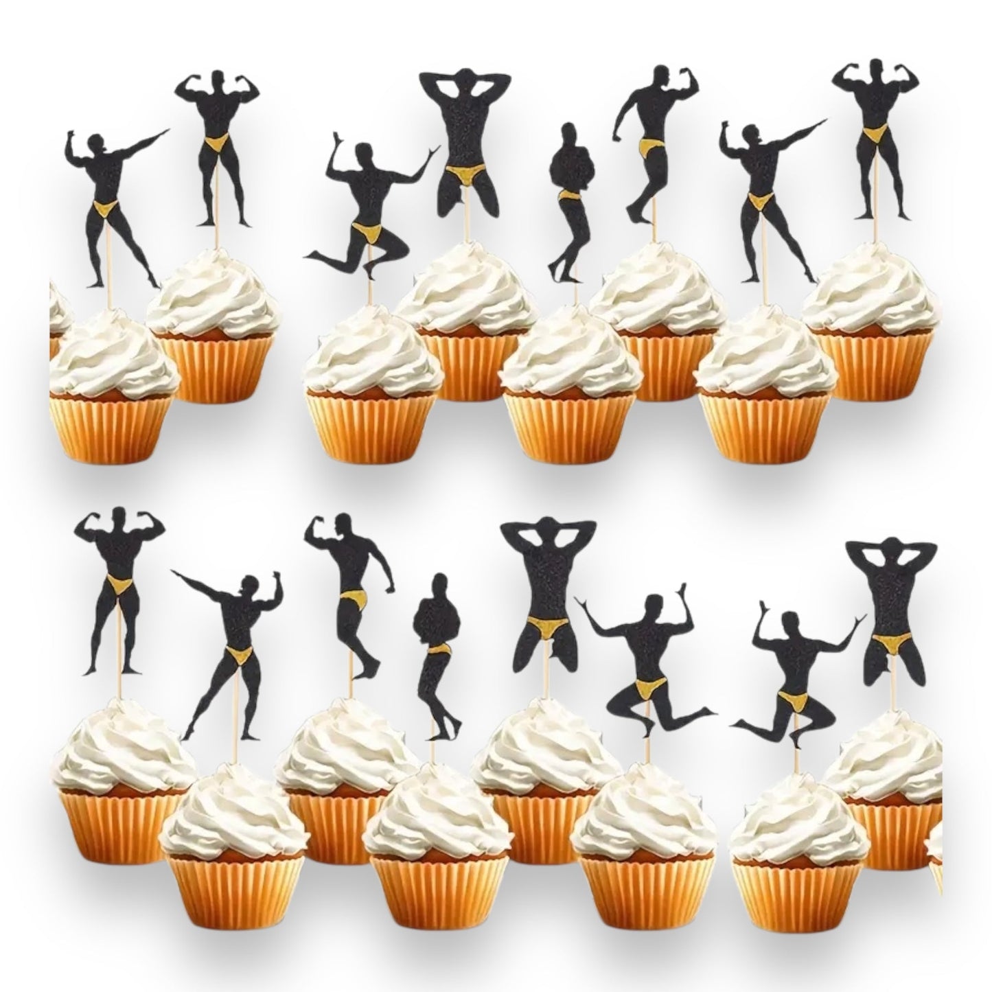 Stripper Prikkers - Man - Set van 6 Stuks