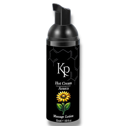 Hot Cream Massage Lotion – Arnica – Stimulerend & Verwarmend – 50ml