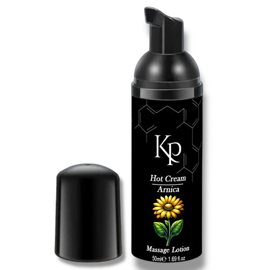Hot Cream Massage Lotion – Arnica – Stimulerend & Verwarmend – 50ml