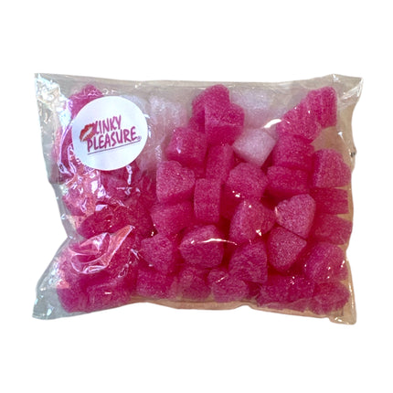 Roze Foam Hartjes – Decoratievulling (±77 Stuks)
