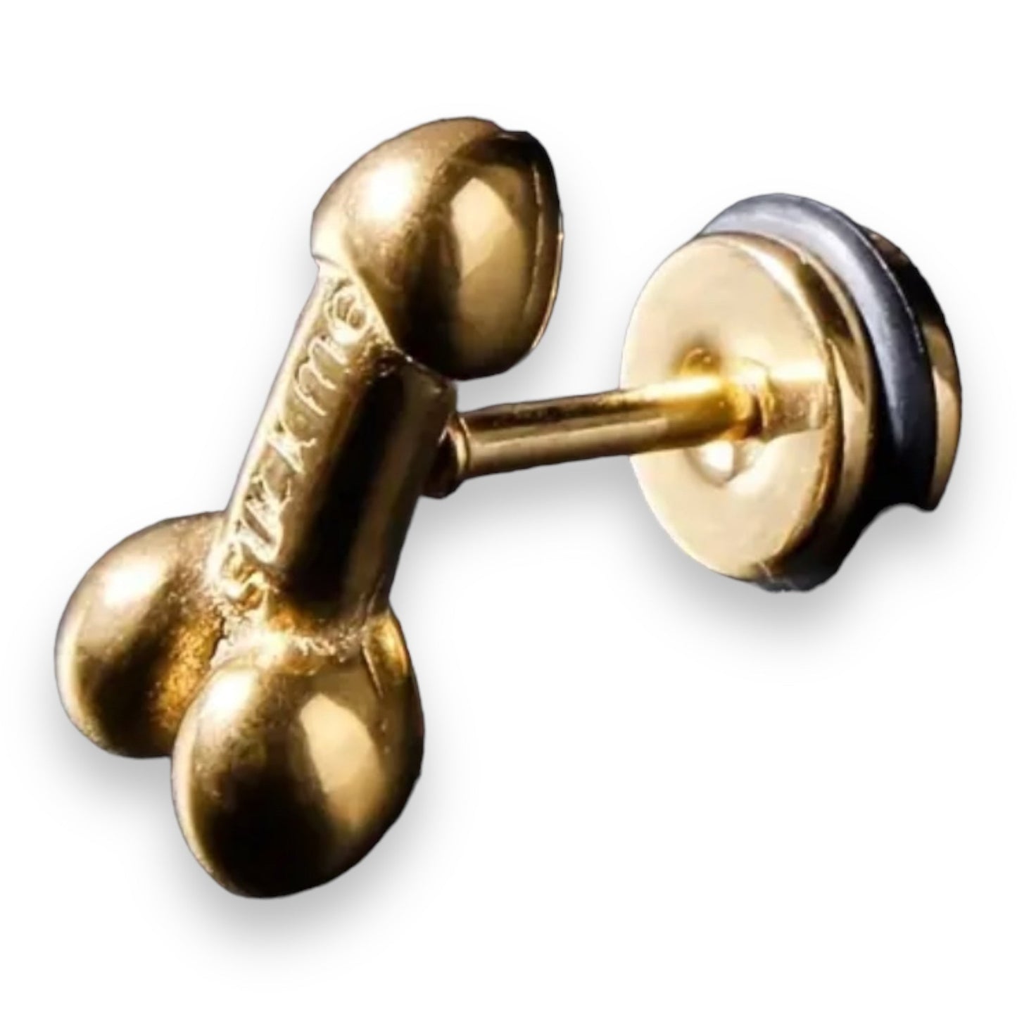 Penis Suck Me! Fuck Me! | Gedurfde Oorbellen in Zwart, Goud en Zilver