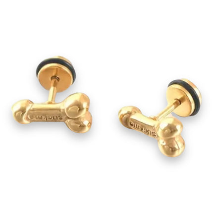 Penis Suck Me! Fuck Me! | Gedurfde Oorbellen in Zwart, Goud en Zilver