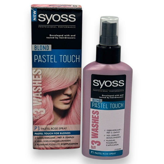 Syoss - P1 - Pastel Touch Rose Blond Spray - 125ml (Kleurespray)