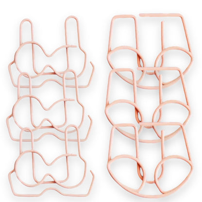 Kinky Pleasure - T157 - Paper Clips Boobs and Ass - 8 Pieces