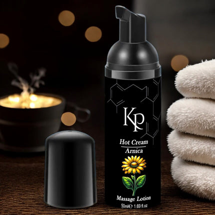Hot Cream Massage Lotion – Arnica – Stimulerend & Verwarmend – 50ml