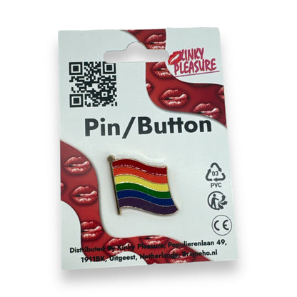 Pride Regenboog Badges Pin/Button - 7 Modellen | LHBTQ+ Pride Vlaggen en Platen