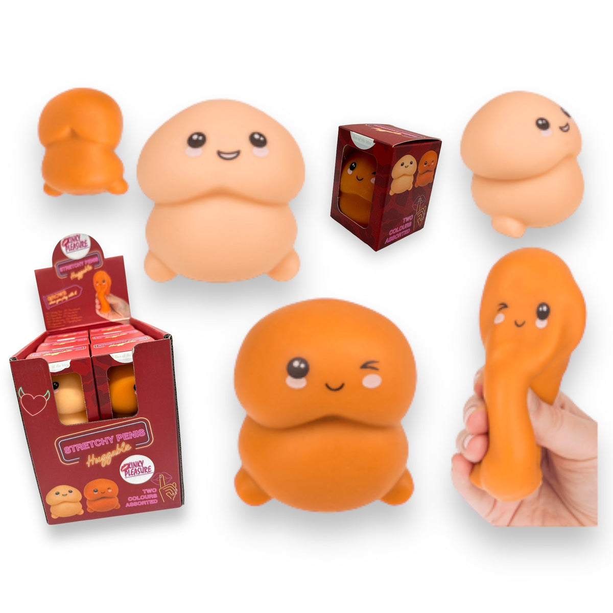Stretch Willy - 7 cm - 2 kleuren