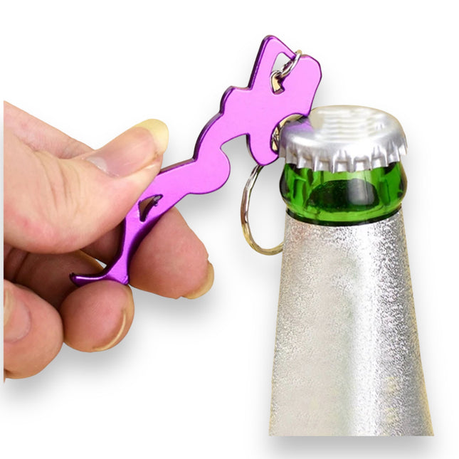 Sexy Flesopener Sleutelhanger – Goud