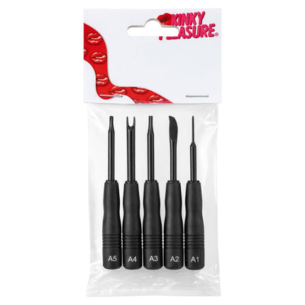 5-delige Schroevendraaier Set A-Serie – Precisie Reparatie Gereedschap voor Elektronica