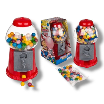 Kauwgomballen Automaat Rood – Snoepautomaat met Kauwgom