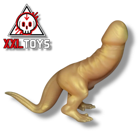 Dino XXL Dildo – Bruin Realistisch Monsterdesign