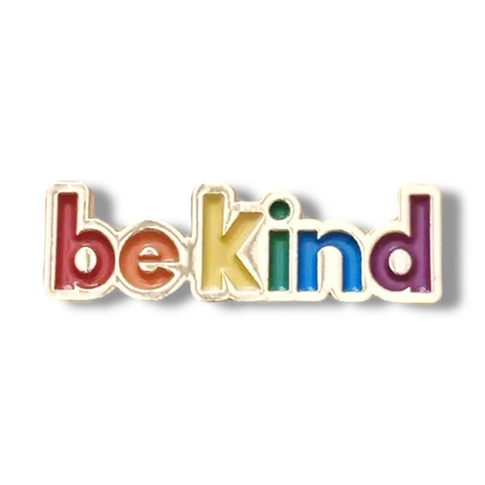 Be Kind Regenboog Pin – Positieve Speld met LGBTQ+ Pride Kleuren