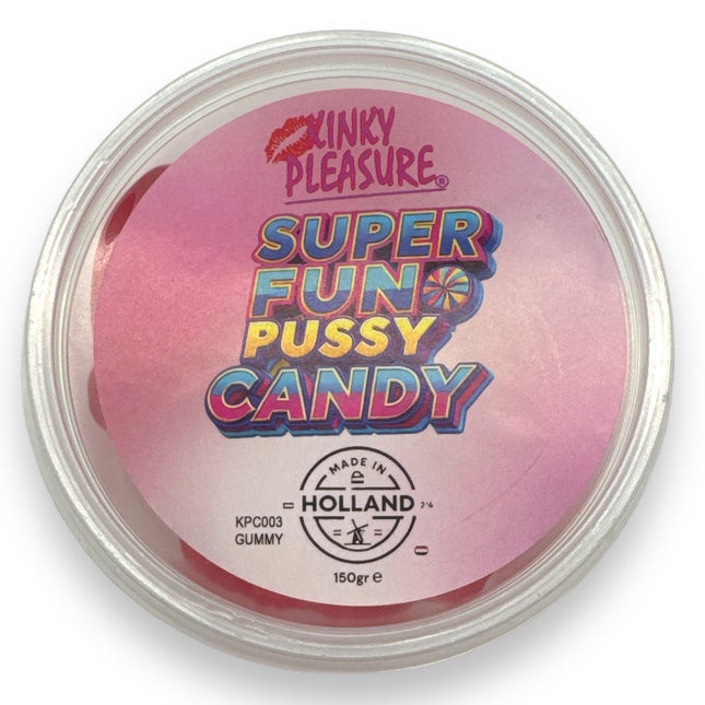 Super Fun Pussy Snoepjes - Gummy | Kinky Pleasure - 150 gram 2 Stuks