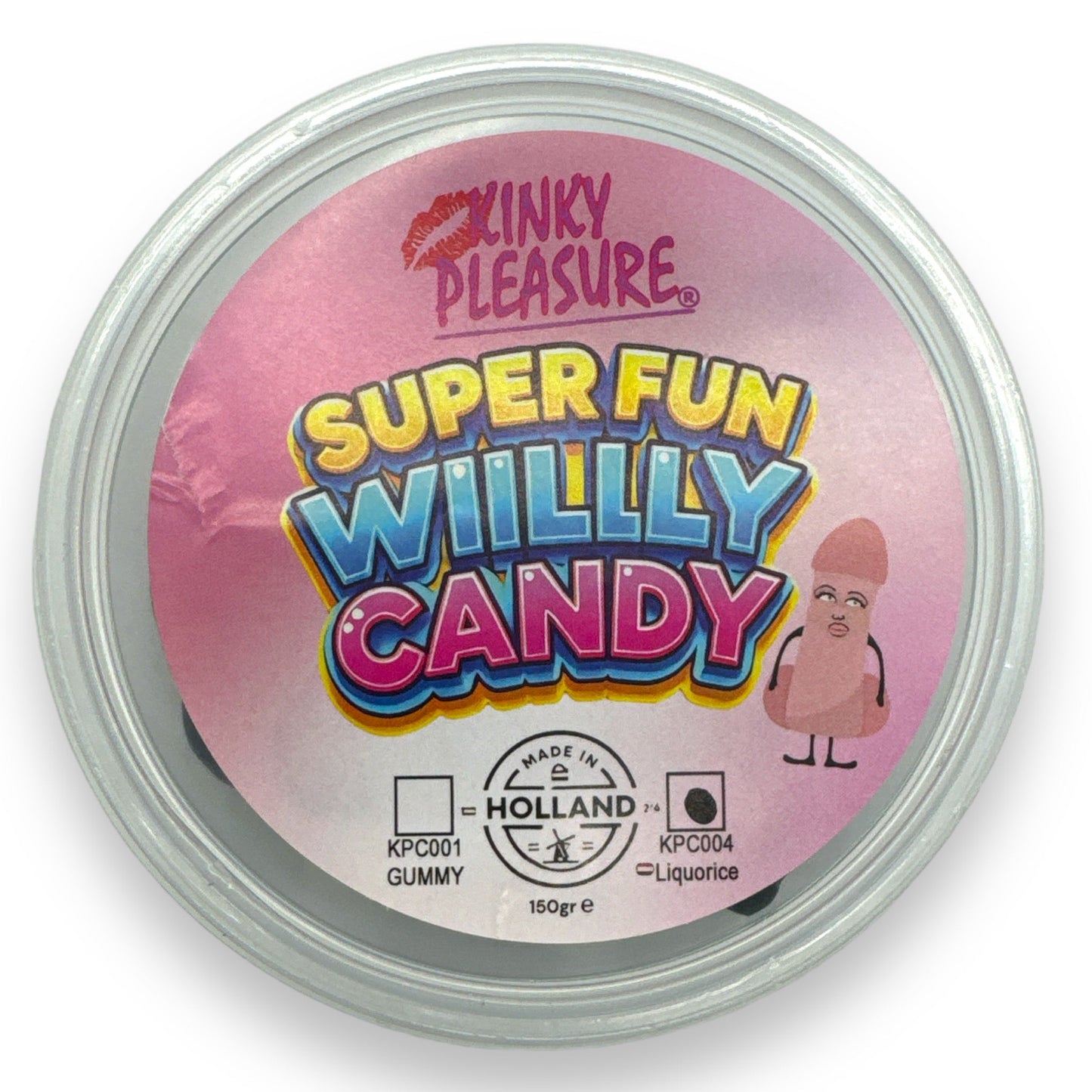 Super Fun Penis Snoep - Drop | Kinky Pleasure - 150 gram - 2 Stuks