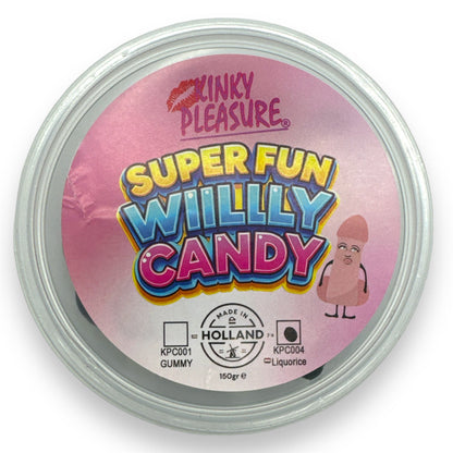 Super Fun Penis Snoep - Drop | Kinky Pleasure - 150 gram - 2 Stuks