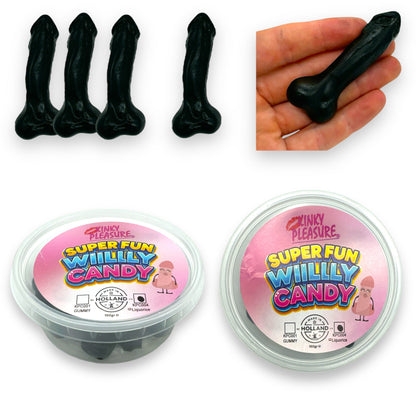 Super Fun Penis Snoep - Drop | Kinky Pleasure - 150 gram - 2 Stuks