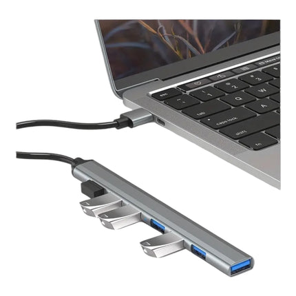 Aluminium USB 3.0 Hub met 7 Poorten – Supersnelle Dataoverdracht