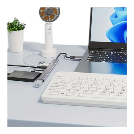 Aluminium USB 3.0 Hub met 7 Poorten – Supersnelle Dataoverdracht