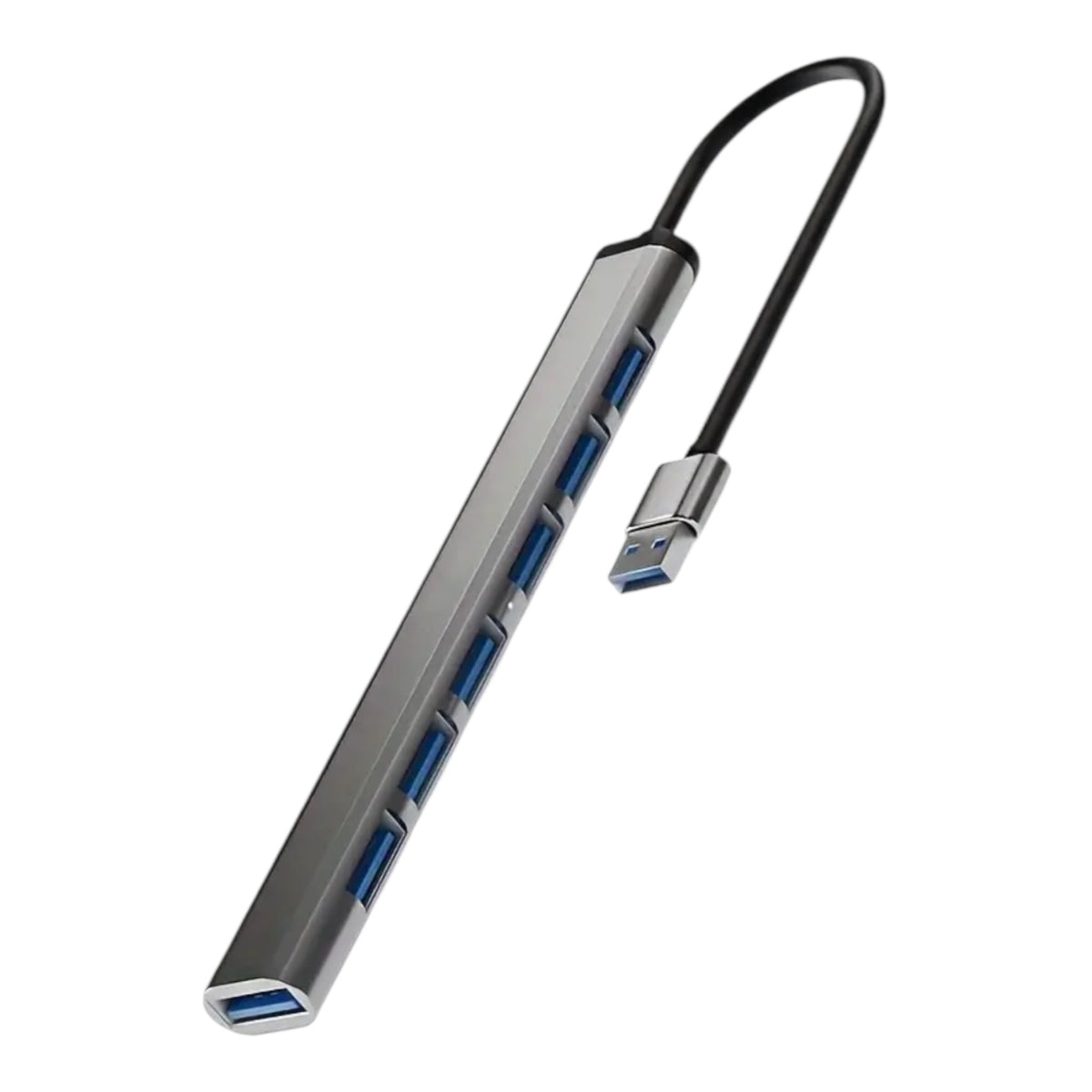 USB 3.0 Hub 7 Poorten Aluminium - 5 Gbps