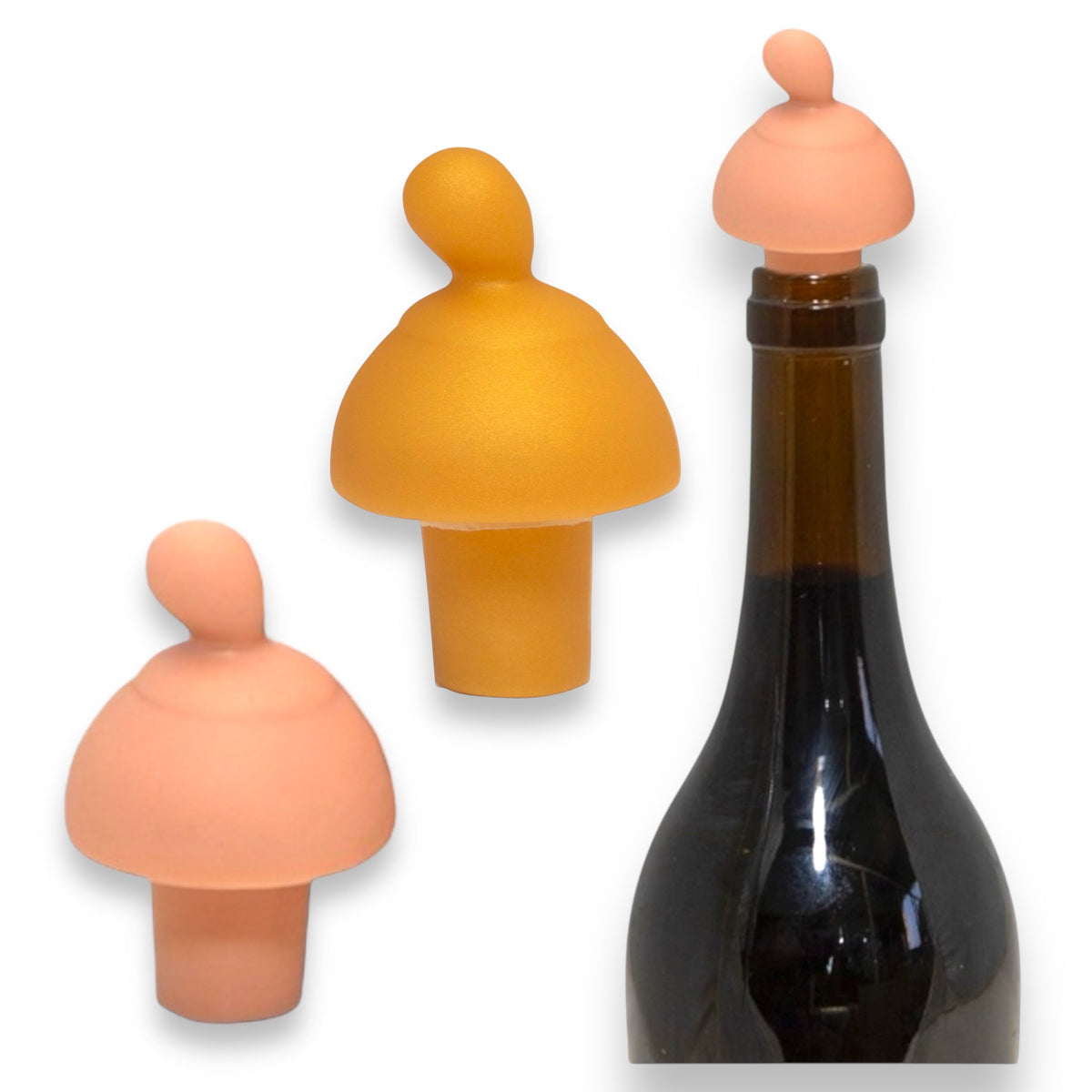 Boob Flessenstopper - Set van 2 Modellen