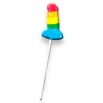 Regenboog Lolly - Penisvormig - Ideaal voor LHBTQ+ Feesten