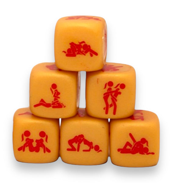 Erotische Dobbelsteen Rood - Sexposities