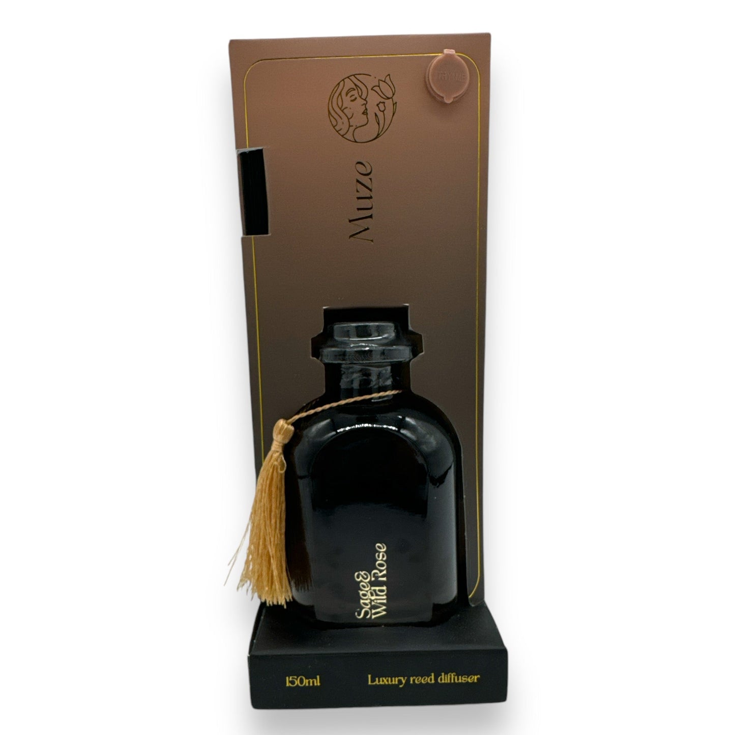 Luxe Geurstokjes - Muze Collectie - Fig & Oakmoss / Sage & Wild Rose - 150 ml