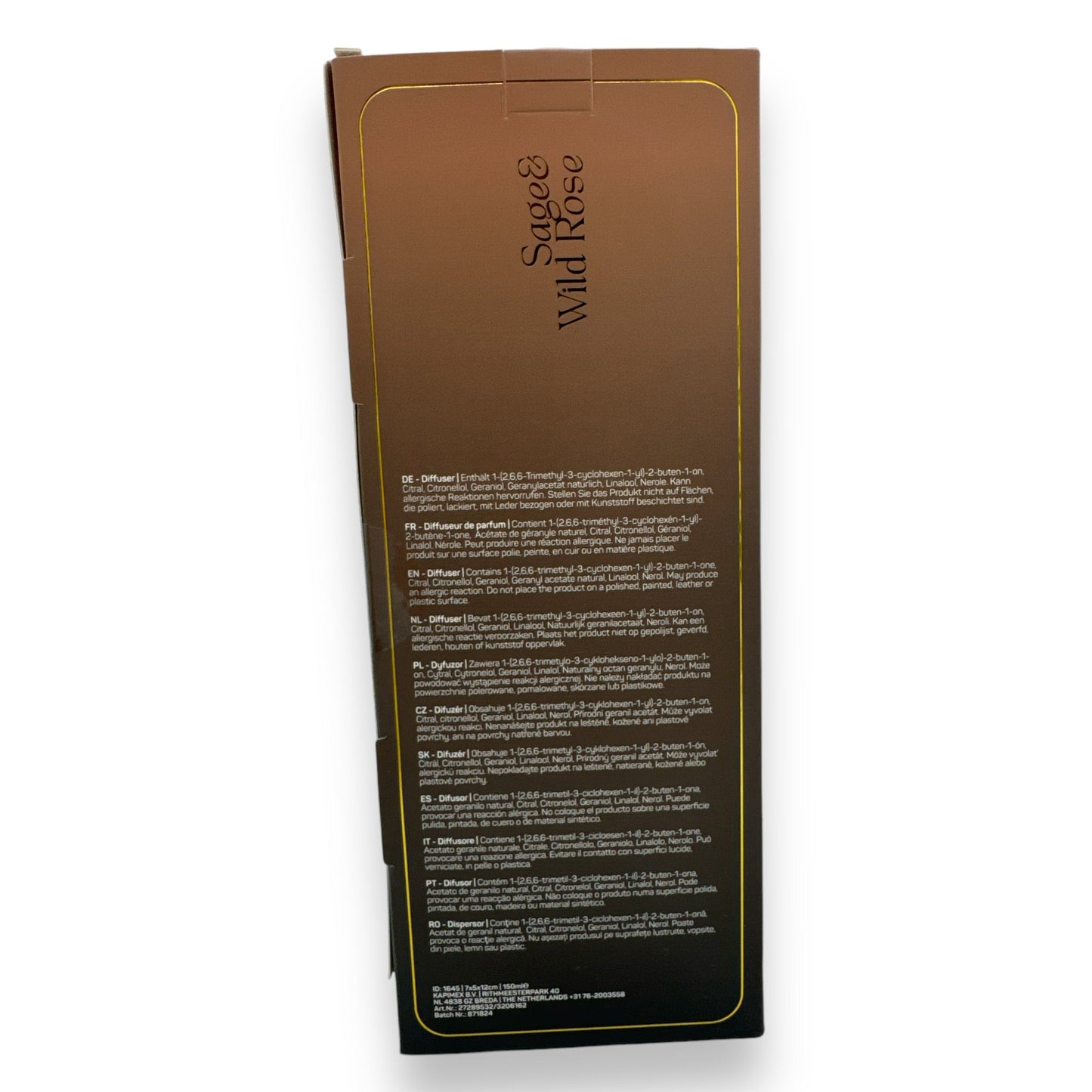 Luxe Geurstokjes - Muze Collectie - Fig & Oakmoss / Sage & Wild Rose - 150 ml