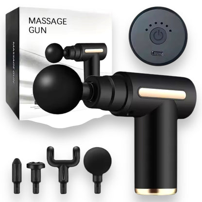 Oplaadbaar Massage Apparaat - Inclusief 4 Opzetstukken
