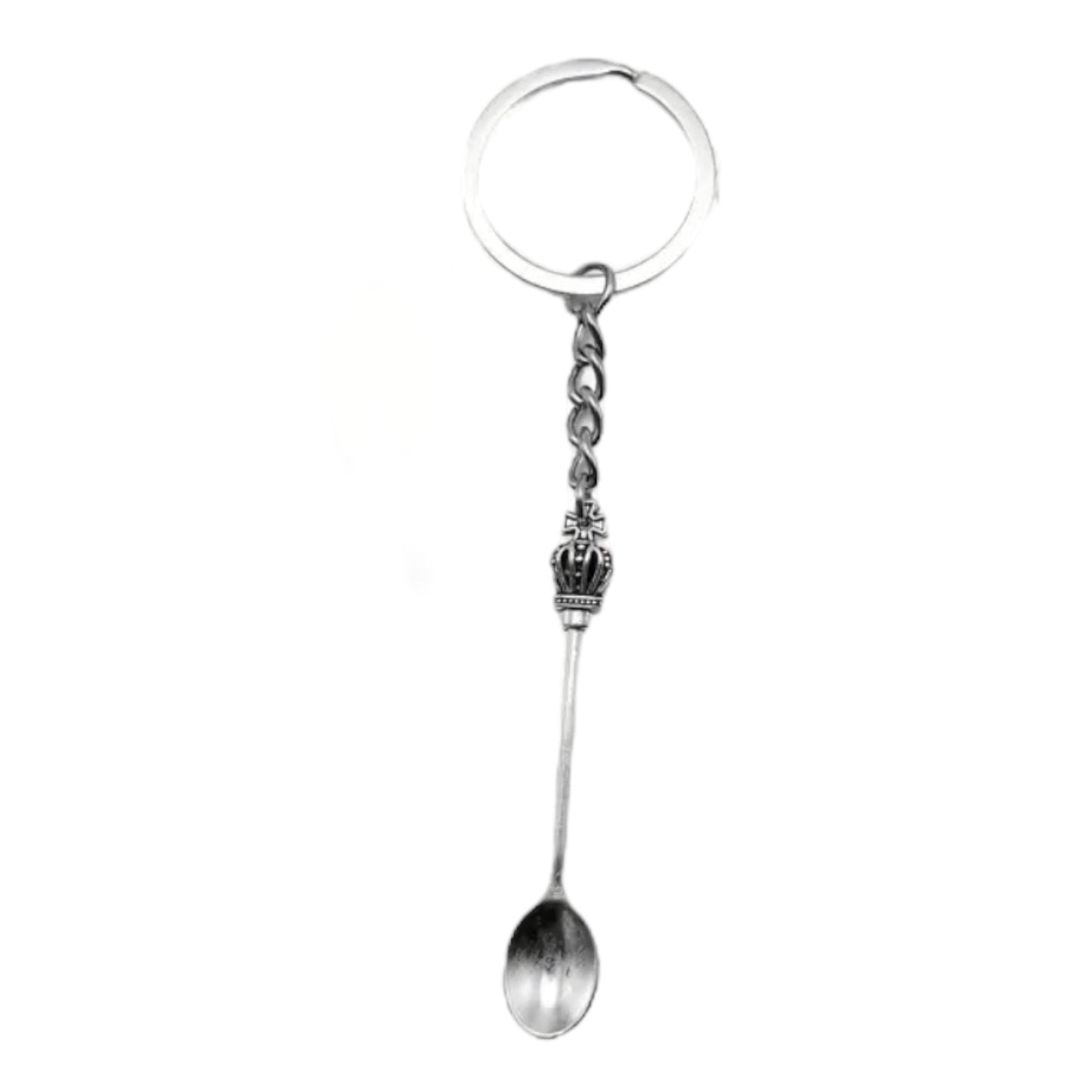 Royal Spoon Sleutelhanger – Lepel met Kroon Charm