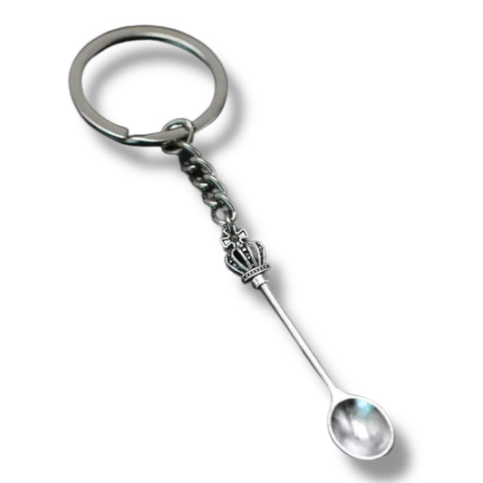 Royal Spoon Sleutelhanger – Lepel met Kroon Charm
