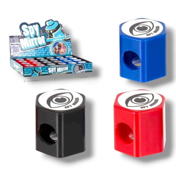 Mini spy mirror spionagekijker, assorti kleuren