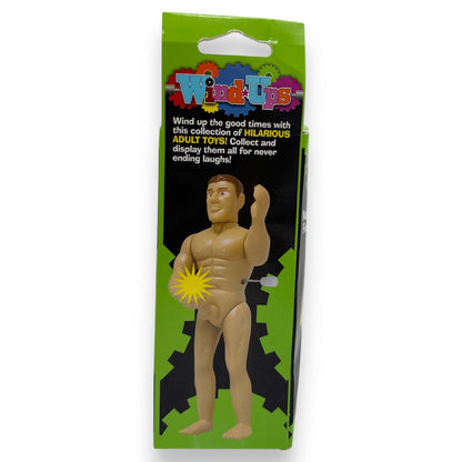 Opwindbare Macho Man - 2 Modellen Beschikbaar - Grappige Feestaccessoire