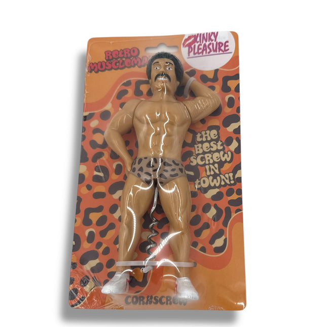 Bero Muscle Man Kurkentrekker – Kinky Pleasure – Cadeau met Knipoog