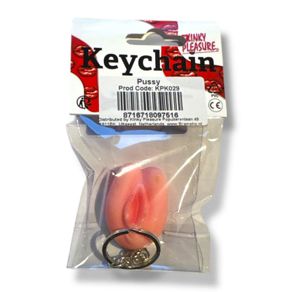 Vagina Sleutelhanger - Roze