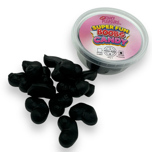 Super Fun Borsten Snoep - Drop | Kinky Pleasure - 150 gram 2 Stuks