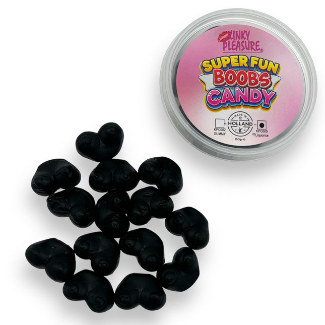 Super Fun Borsten Snoep - Drop | Kinky Pleasure - 150 gram 2 Stuks