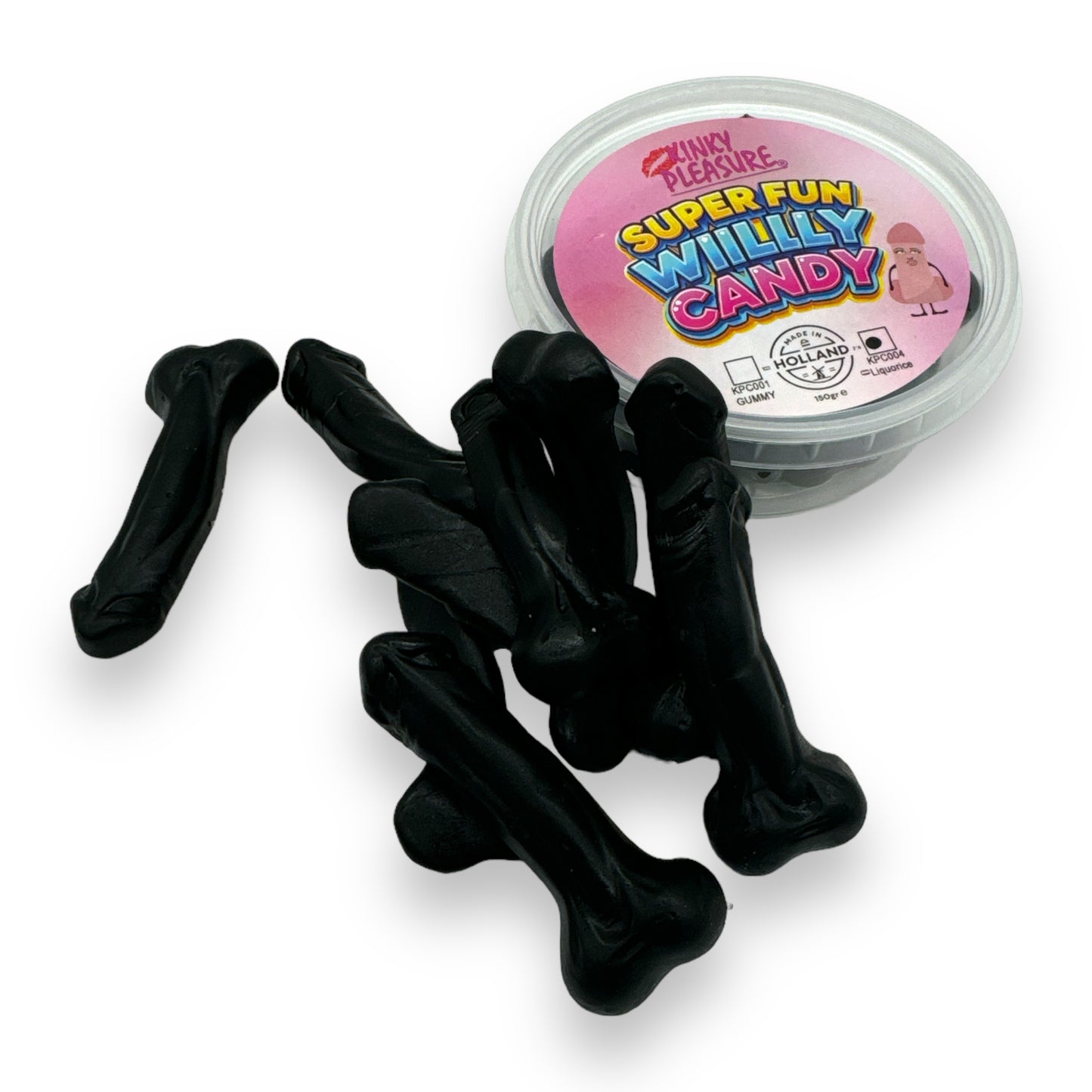 Super Fun Penis Snoep - Drop | Kinky Pleasure - 150 gram - 2 Stuks