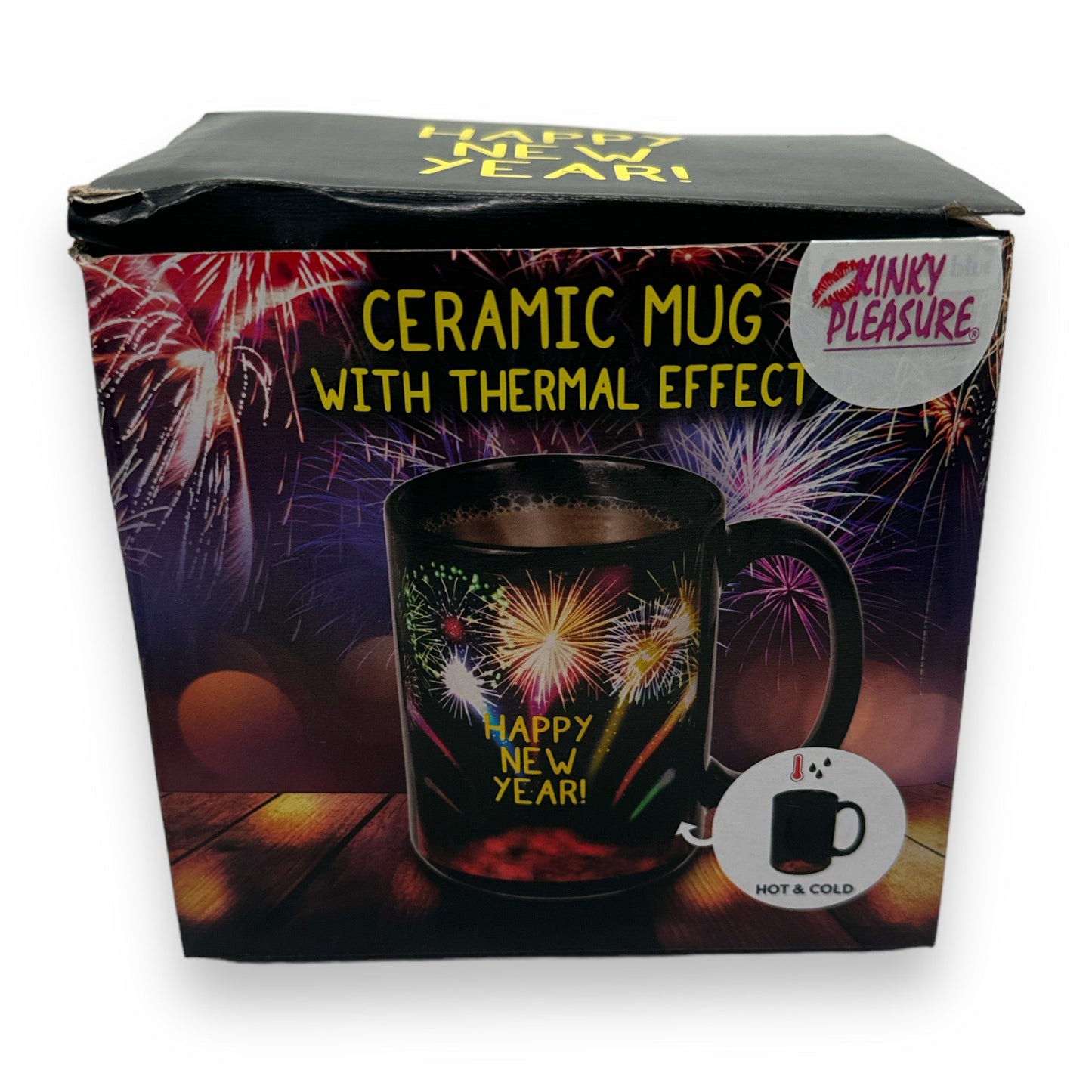 Keramische Mok met Thermisch Effect - Happy New Year | 470ml