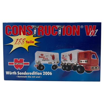 Würth Construction V01 metaalbouwset – Sonderedition 2006 (188-delig)