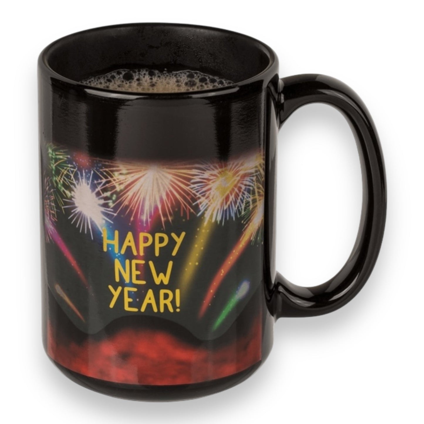 Keramische Mok met Thermisch Effect - Happy New Year | 470ml