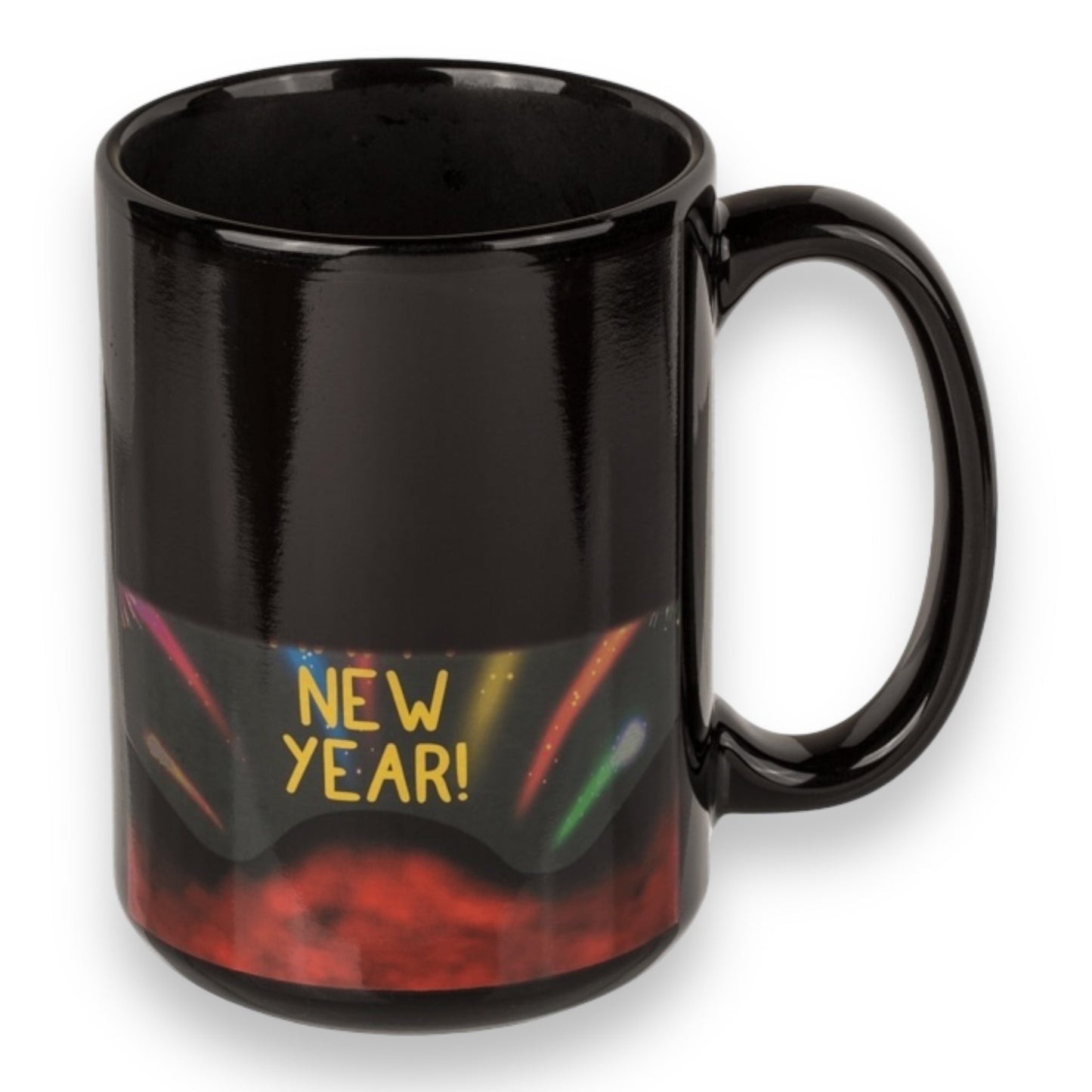Keramische Mok met Thermisch Effect - Happy New Year | 470ml