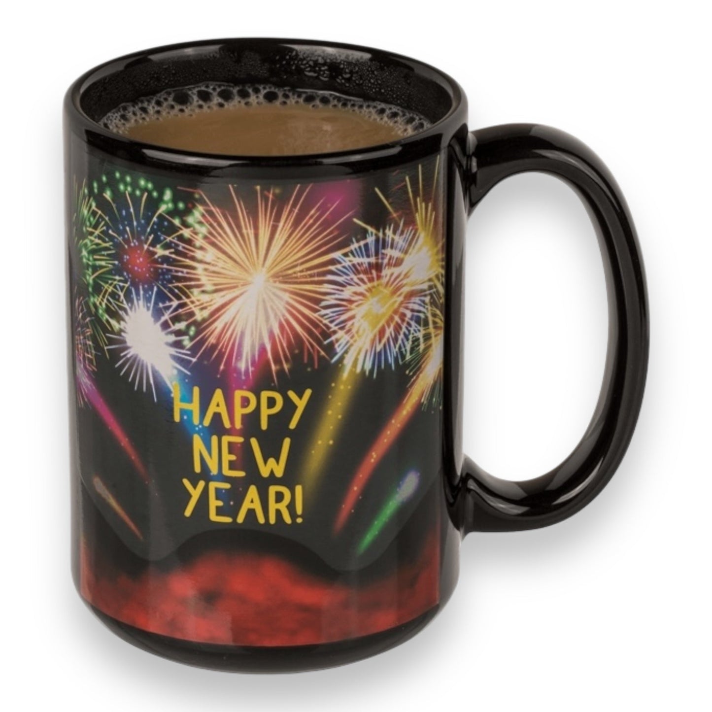 Keramische Mok met Thermisch Effect - Happy New Year | 470ml