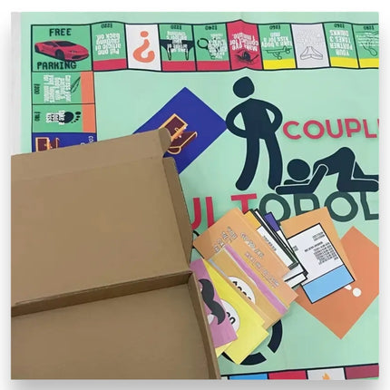 Couple Adultopoly Bordspel - Spannend en Speels Gezelschapsspel voor Koppels