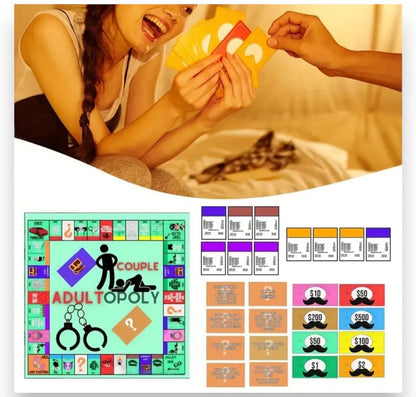 Couple Adultopoly Bordspel - Spannend en Speels Gezelschapsspel voor Koppels