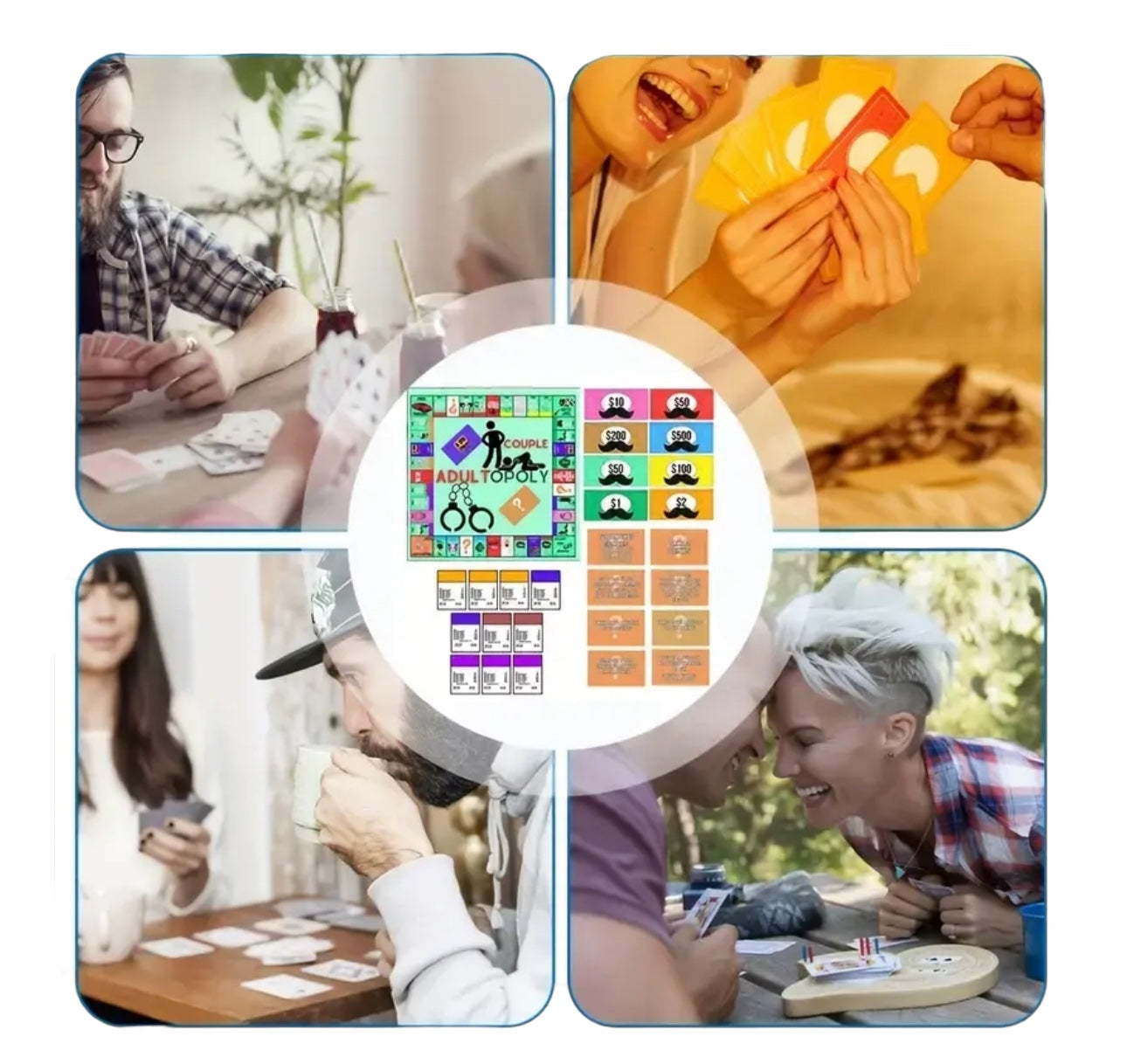 Couple Adultopoly Bordspel - Spannend en Speels Gezelschapsspel voor Koppels