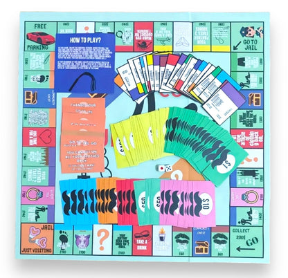 Couple Adultopoly Bordspel - Spannend en Speels Gezelschapsspel voor Koppels
