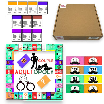 Couple Adultopoly Bordspel