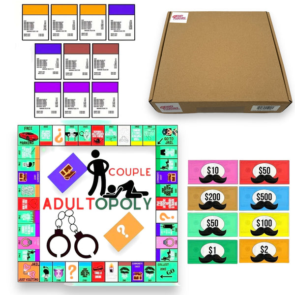 Couple Adultopoly Brettspiel