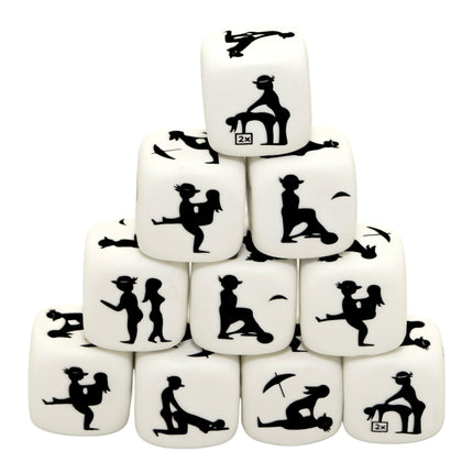 Seks Dobbelstenen Kamasutra Adventure - Wit